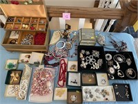 Large Costume Jewelry Lot - Some Vintage