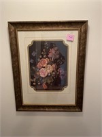 Floral Art Framed