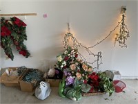 Wreath Lot in Garage