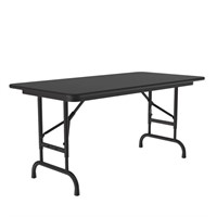 48" Rectangular Adjustable Folding Table