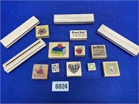 Assorted Rubber Stamps