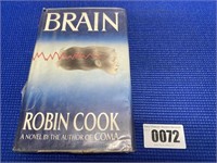 Hardback Book Robin Cook Brain