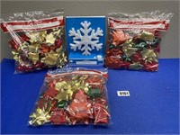 Gift Bows, LED Tree Topper 6-Function (New, $31)