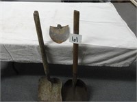 (3) Vintage Shovel/Parts