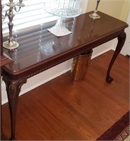Councill Craftsmen Mahogany Ball and Claw Console