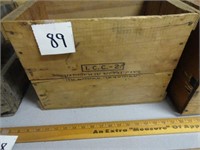 Vintage Wood Box