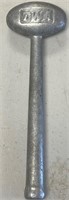 VINTAGE TWA METAL ICE HAMMER / AIRPLANE / 8" LONG