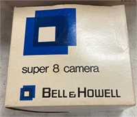 BELL & HOWELL SUPER 8 CAMERA  / WORKS?? / SHIPS