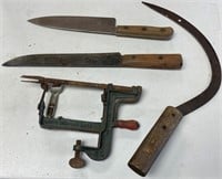 4 VINTAGE HAND TOOLS / WILL SHIP