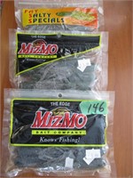 3 packs of rubber bait