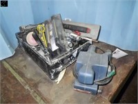 Belt Sander & Paint trays/Rollers Etc