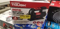 Digital heavy duty digital tire inflator