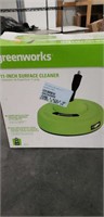 Greenworks 11 inch surface cleaner for electric