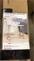 Cecilia End Table w Storage