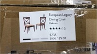 1-European Legacy Dining Chair