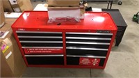 Craftsman  10 Drawer Toolbox Base, has casters,