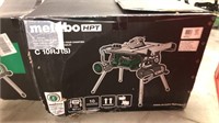 Metabo 10” Job Site Table Saw & Stand  box is