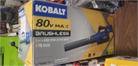 Kobalt 80 V Max brushless blower cordless kit