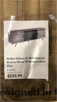 Walker Edison 70” Mid-Century Modern Wood TV