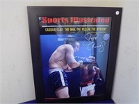 Signed George Chuvalo Framed Print Sports Ill. Cvr