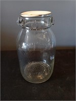 One gallon glass jar