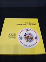 Walt Disney 1974 Mother's Day collectible plates