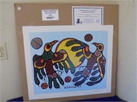 Norval Morriseau "Thunderbird Sun Dance" Unframed