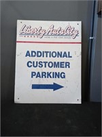 Liberty Auto City sign