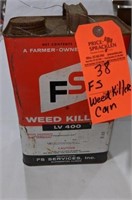 FS Weed Killer Can