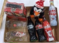 Coke Glasses, Bottles, Lunch Box & Penguin