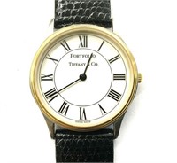 Tiffany & Co. Two-Tone Portfolio Men's Watch.