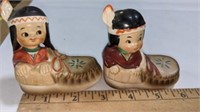 Vintage Indian S&P Shakers w/Stoppers