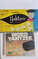 Vintage Yahtzee Games