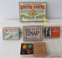 Wings, Snap & Old Maid Games, Plus