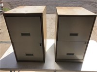 2 drawer file cabinets