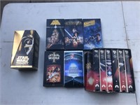 Star Wars VHS tapes ; 3 Star Wars trilogy set,