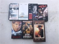 9 VHS Harrison Ford movies