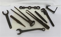 Blacksmith Tools - Wrenches - Punches