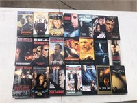 21 VHS Bruce Willis movies