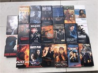 20 VHS action movies