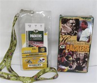 History of Green Bay Packers VHS & 2012 Pregame