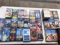 30 VHS tv shows and destination videos