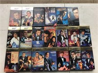 20 James Bond VHS movies