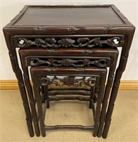 EXCEPTIONAL EARLY 1900’S ROSEWOOD NESTING TABLES