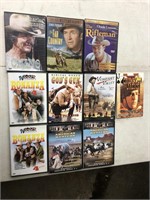 9 western DVD’s