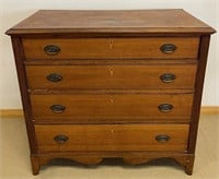 EXCEPTIONAL EARLY 1800’S SOLID MAHOGANY DRESSER