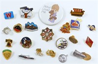 Assortment of Tack Pins, Small Pins and Pinbacks