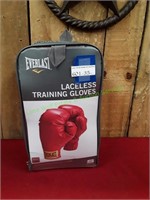 Everlast Red Small Laceless Training Gloves