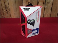 Black Sharper Image Bluetooth Wireless Earbuds