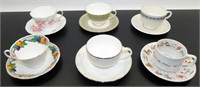 ** Vintage Cups and Saucers including Royal